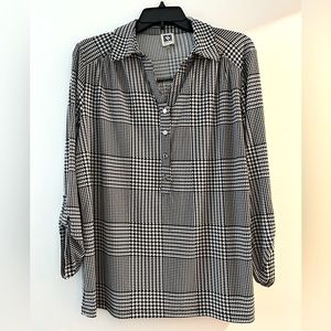 Anne Klein Long Sleeve Blouse